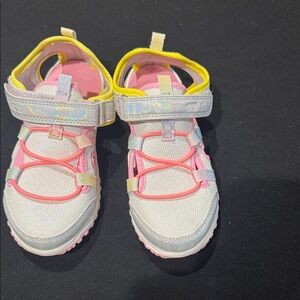 Carter's Kids Sneakers - Pink and Yellow Accents